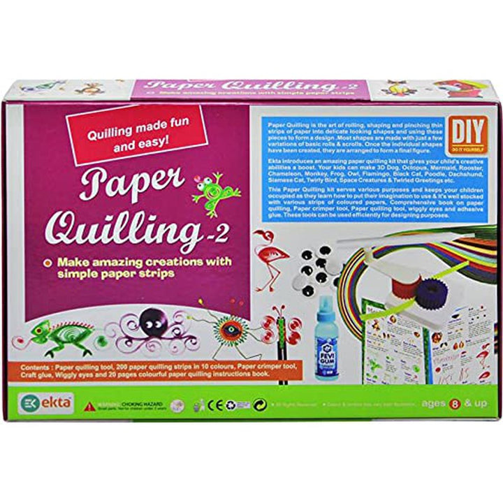 Paper Quilling Set 2 (Creative Craft Kit) - GG