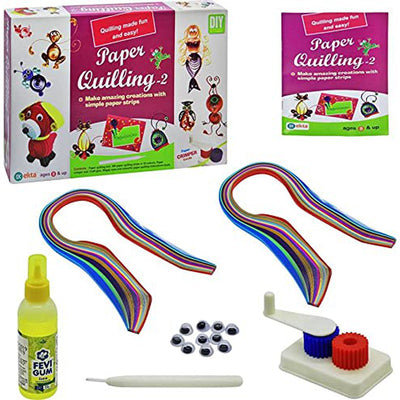 Paper Quilling Set 2 (Creative Craft Kit) - GG