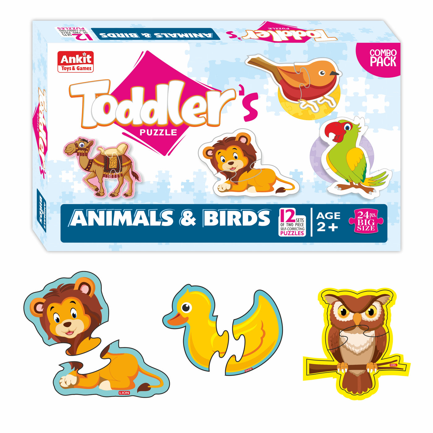 Toddler's Puzzle (Animals & Birds)