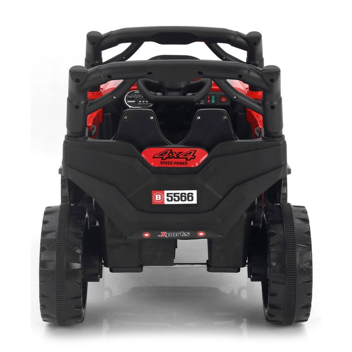 Rechargeable Battery Operated Ride-on Jeep with Light and Music for Kids | Racing Baby Big Electric Car Jeep | 3 to 8 Years | COD not Available