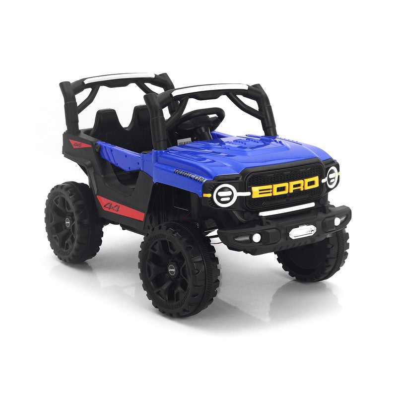 Rechargeable Battery Operated Ride-on Jeep with Light and Music for Kids | Racing Baby Big Electric Car Jeep | 3 to 8 Years | COD not Available