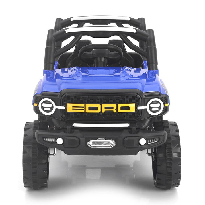 Rechargeable Battery Operated Ride-on Jeep with Light and Music for Kids | Racing Baby Big Electric Car Jeep | 3 to 8 Years | COD not Available