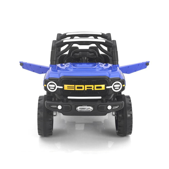 Rechargeable Battery Operated Ride-on Jeep with Light and Music for Kids | Racing Baby Big Electric Car Jeep | 3 to 8 Years | COD not Available