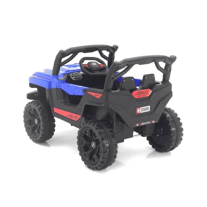 Rechargeable Battery Operated Ride-on Jeep with Light and Music for Kids | Racing Baby Big Electric Car Jeep | 3 to 8 Years | COD not Available