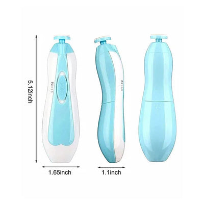 Baby Electric Safe Nail Clipper Trimmer Set | Assorted Colors