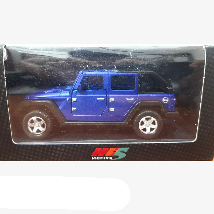 Jeep Metal Die Cast Car (Blue)