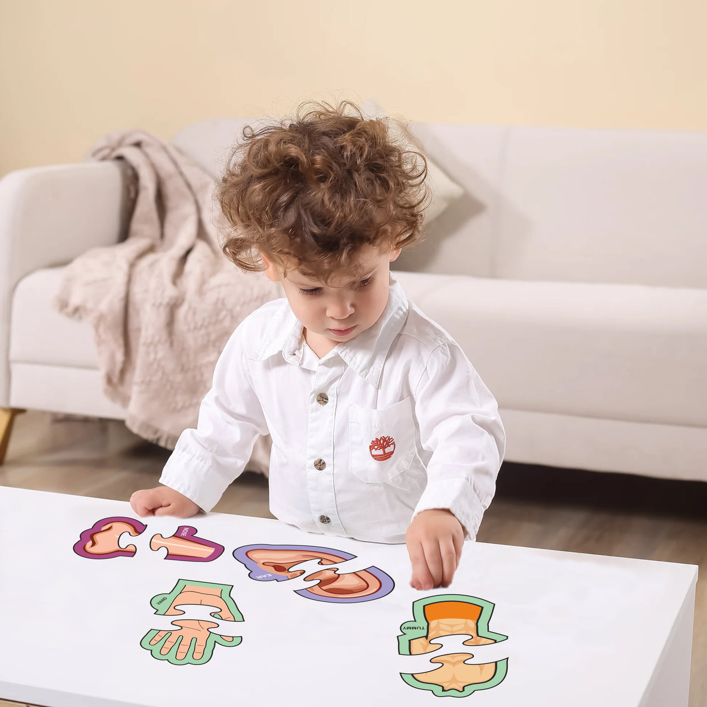 Toddler's Puzzle (Body Parts)