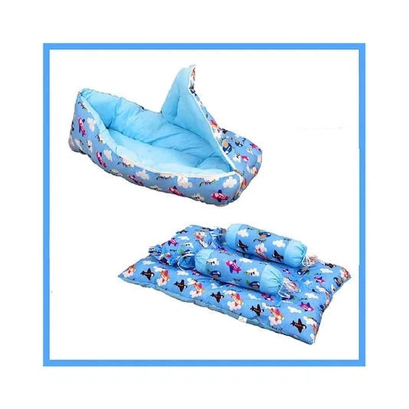 Skyler baby Sleeping Bag and 4 Piece - Bed With Pillow And 2 Bolsters  (Pack -2)