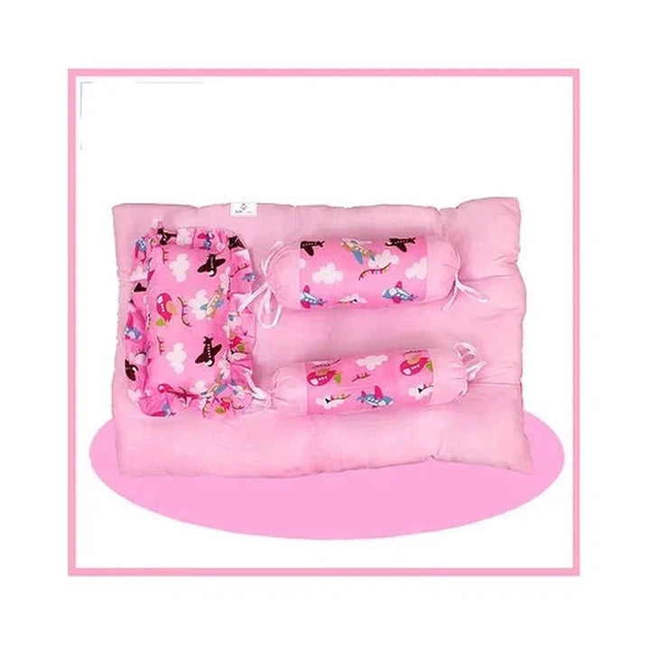 Skyler Baby 4-Piece Set And Feeding Pillow Combo (Pack -2)