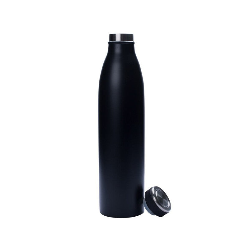 Cola Stainless Steel Hot n Cold Bottle (750ml) | Black