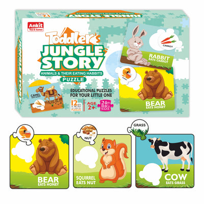 Toddler's Puzzle (Jungle Story)