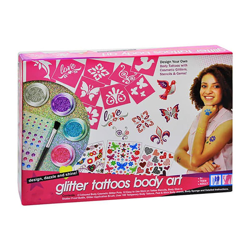 Glitter Body Tattoos (Activity Kit) - GG