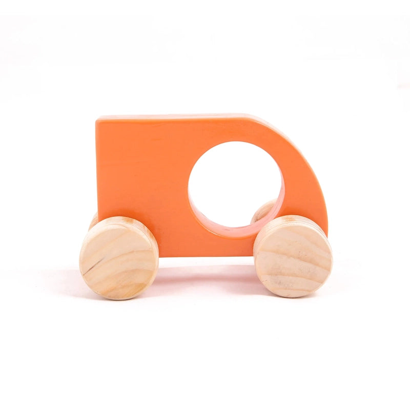 Wooden Push Toy  Nano Car's set for Kids - Small Size