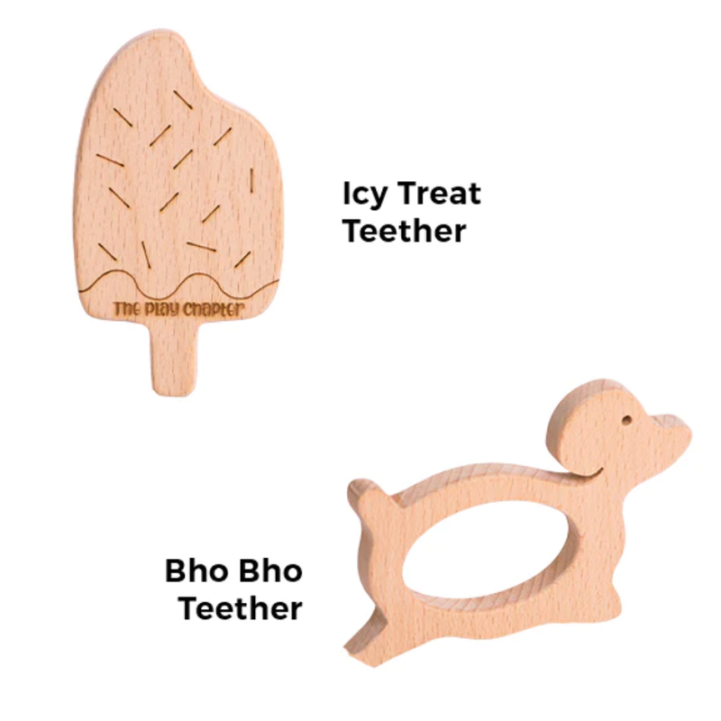 Icy Treat & Bho Bho Teether Set (6-12 Months)