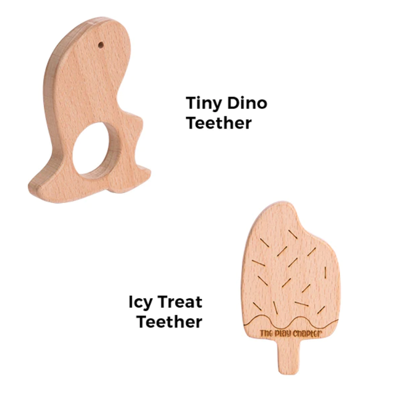 Tiny Dino & Icy Treat Teether Set (6-12 Months)