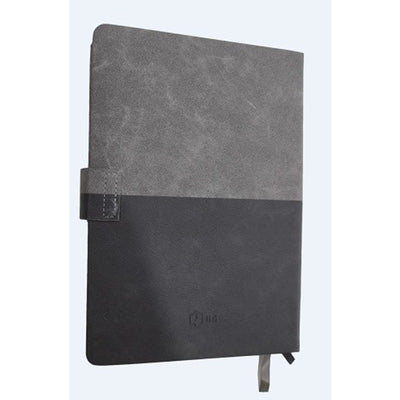 Note Book (Hard Bound) | Fusion | Grey/Black