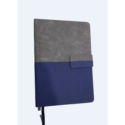 Note Book (Hard Bound) | Fusion | Grey/Blue