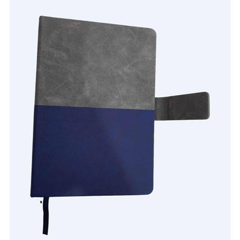 Note Book (Hard Bound) | Fusion | Grey/Blue