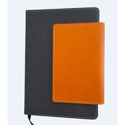 Note Book (Hard Bound) | Flap | Orange