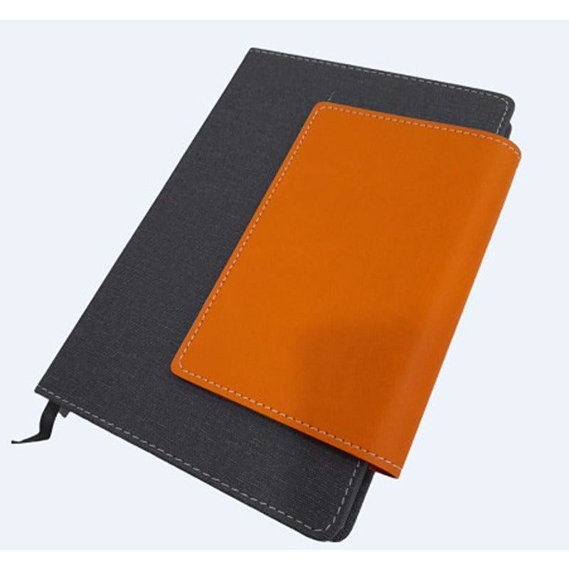 Note Book (Hard Bound) | Flap | Orange