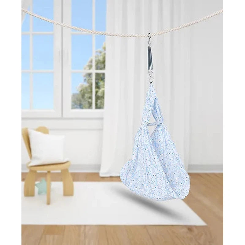 Shower Baby Swing Cradle With Mosquito Net, Pillow & Spring (0-6 Months) | Capacity-15 Kg