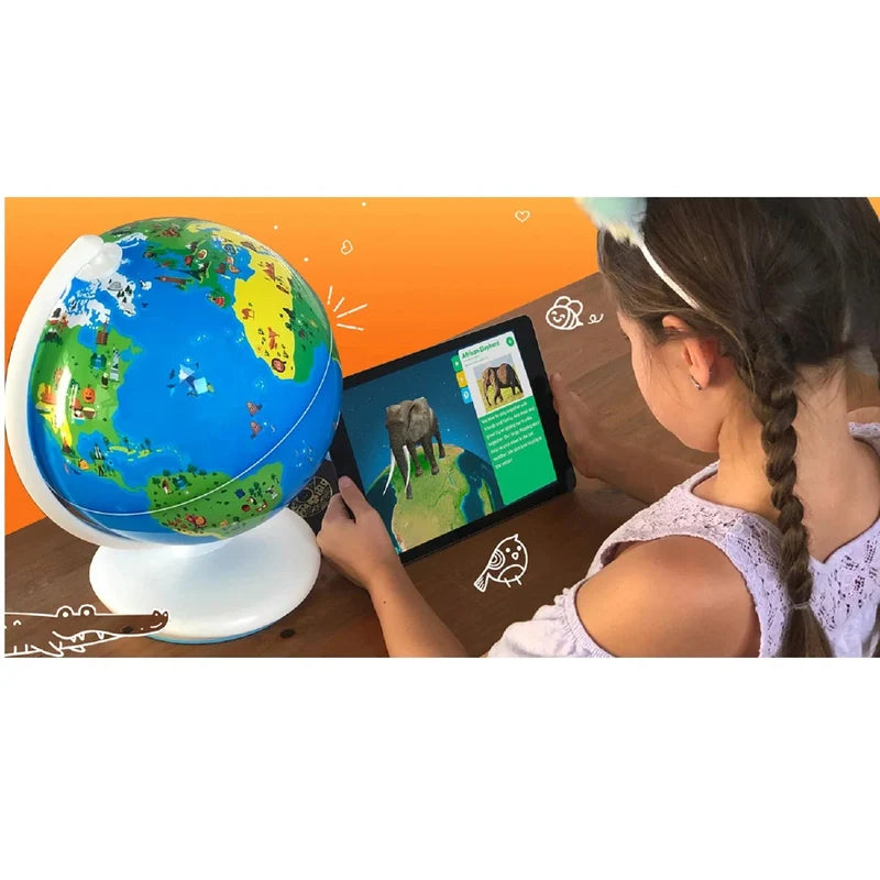 Orboot Earth (App Based) - Educational AR Globe with 400 Wonders