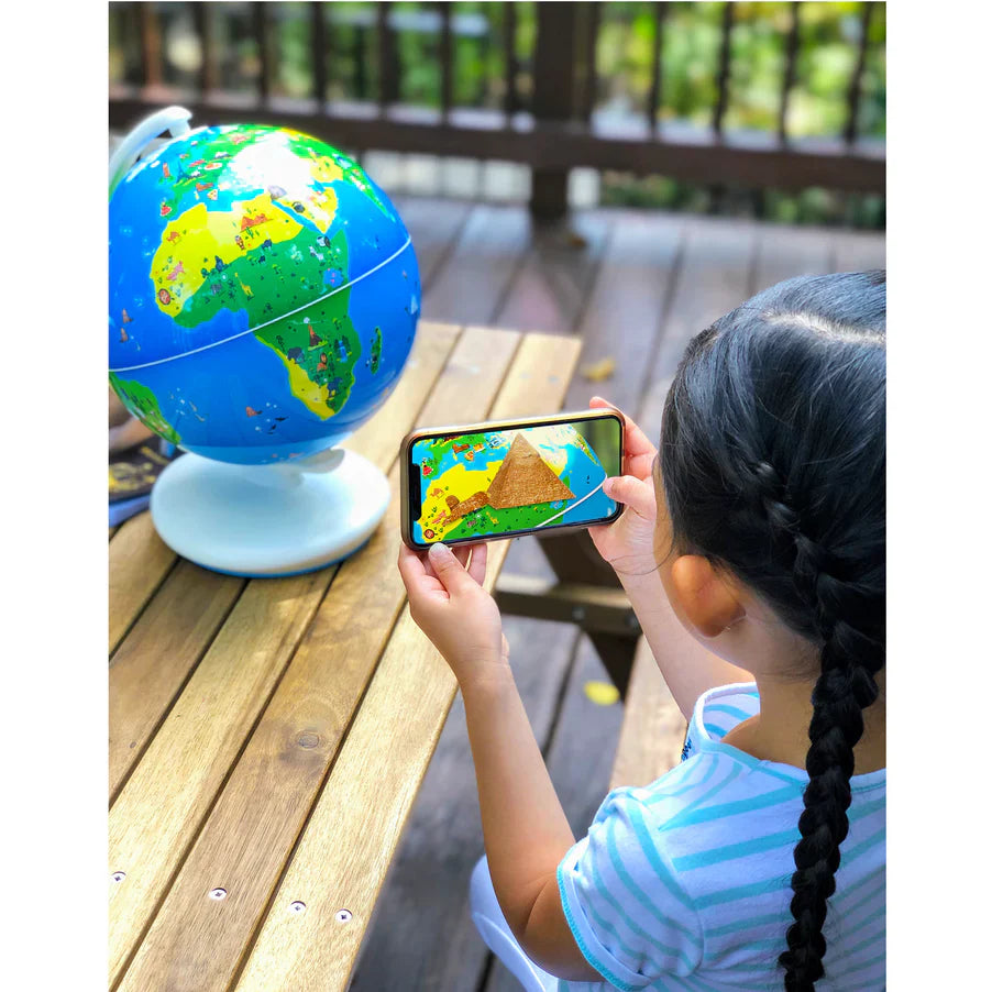 Orboot Earth (App Based) - Educational AR Globe with 400 Wonders