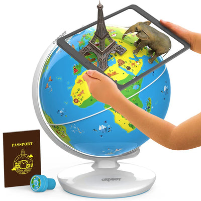 Orboot Earth (App Based) - Educational AR Globe with 400 Wonders