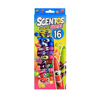 Scentos Scented 16 Shorties Markers