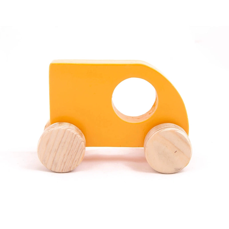 Wooden Push Toy  Nano Car's set for Kids - Small Size