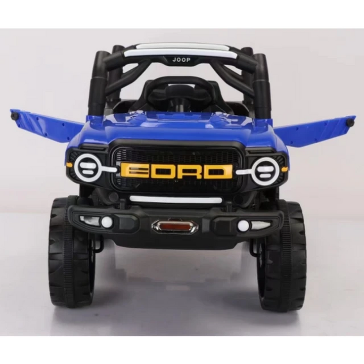 Rechargeable Battery Operated Ride-on Jeep with Light and Music for Kids | Racing Baby Big Electric Car Jeep | 3 to 8 Years | COD not Available