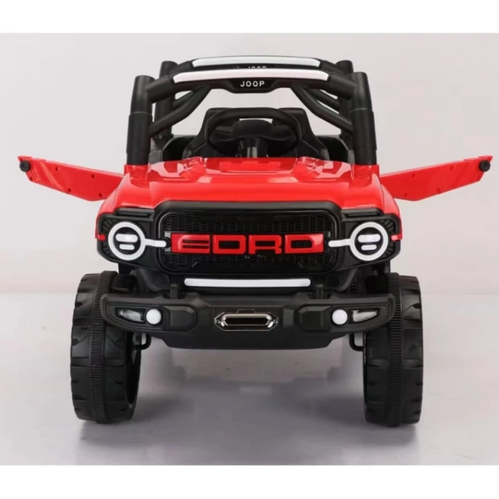 Rechargeable Battery Operated Ride-on Jeep with Light and Music for Kids | Racing Baby Big Electric Car Jeep | 3 to 8 Years | COD not Available