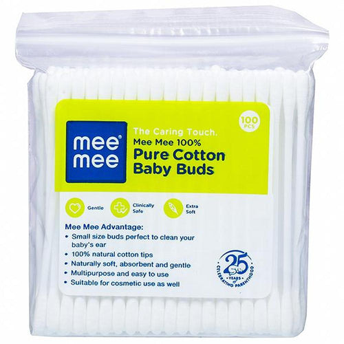 Mee Mee Cotton Ear Buds - 100 Pieces