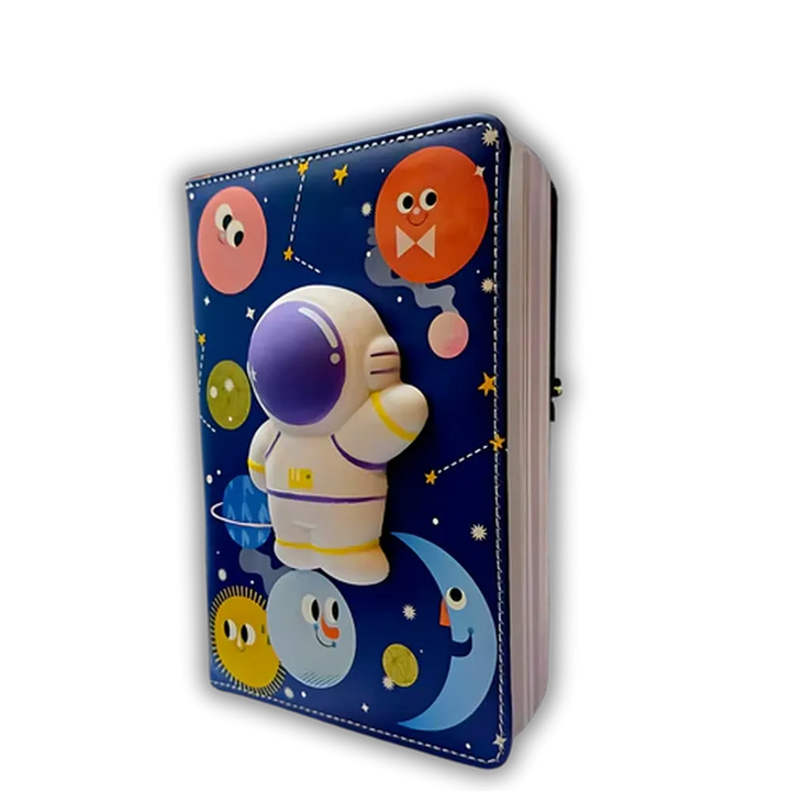 CuddleNest Squishy Astronaut Diary for kids - 100 pages
