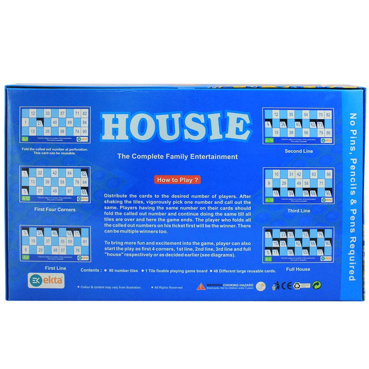 Housie (A Family Entertainment Board game) - GG