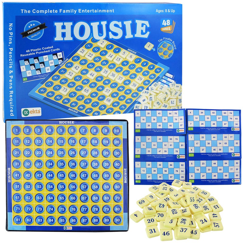 Housie (A Family Entertainment Board game) - GG