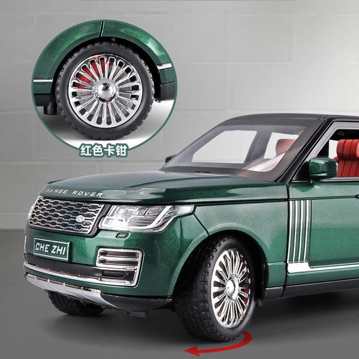 Resembling Range Rover Tiger Diecast Car with Light & Sound | 1:24 Scale Model (14 Years Till Grown Ups)