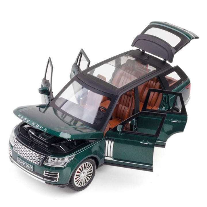 Resembling Range Rover Tiger Diecast Car with Light & Sound | 1:24 Scale Model (14 Years Till Grown Ups)