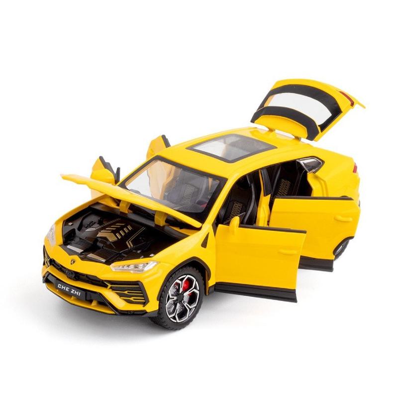 Resembling Lamborghini URUS Diecast Car with Light & Sound | 1:24 Scale Model (14 Years Till Grown Ups)