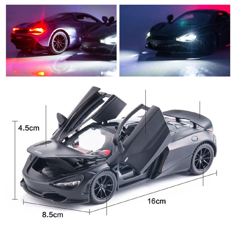 Resembling McLaren 720S Diecast Car with Light & Sound | 1:32 Scale Model (14 Years Till Grown Ups)