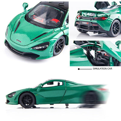 Resembling McLaren 720S Diecast Car with Light & Sound | 1:32 Scale Model (14 Years Till Grown Ups)