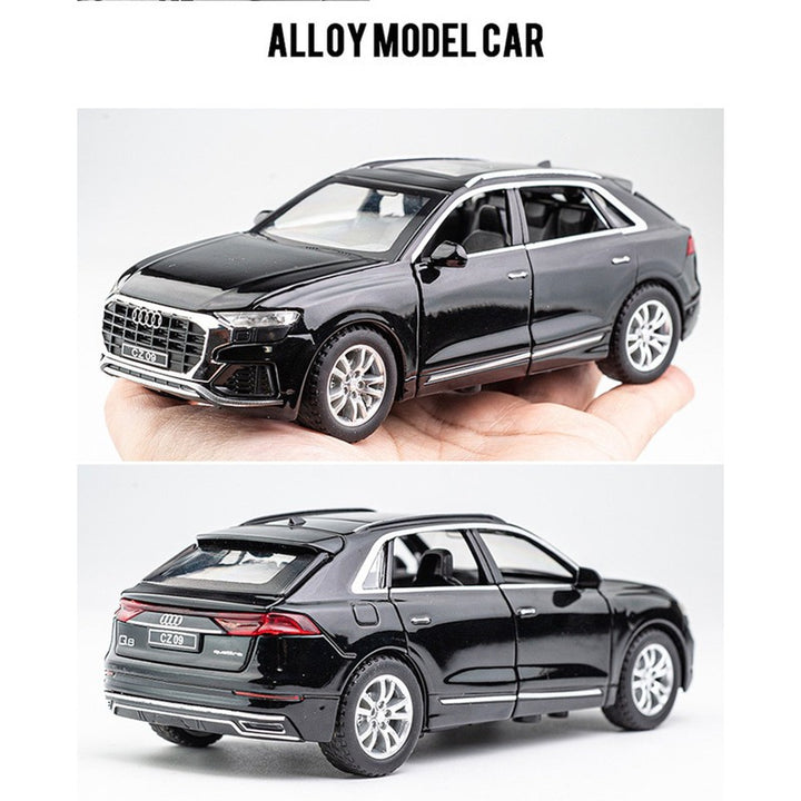 Resembling Audi Q8 Diecast Car with Light & Sound | 1:32 Scale Model (14 Years Till Grown Ups)