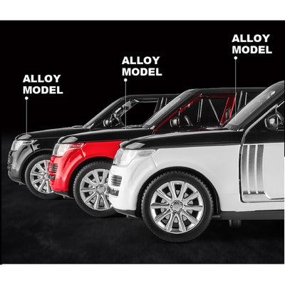 Resembling  Land Range Rover Diecast Car with Light & Sound | 1:32 Scale Model (14 Years Till Grown Ups)