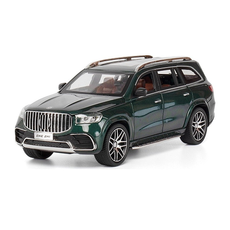 Resembling Mercedes-Benz GLS 63 Diecast Car with Openable Doors, Light & Sound | 1:24 Scale Model (14 Years Till Grown Ups)