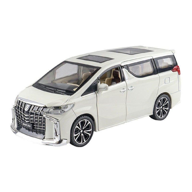 Resembling Toyota Alpha Commercial Diecast Car with Light & Sound | 1:24 Scale Model (14 Years Till Grown Ups)