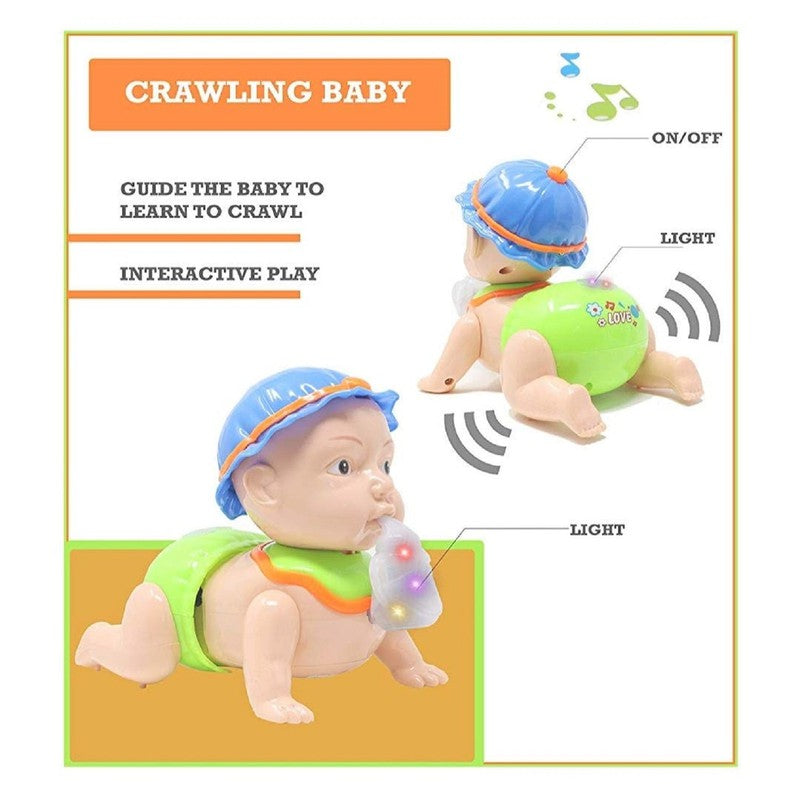 Crawling Baby Toy with Light & Music (6 Months-2 Years)