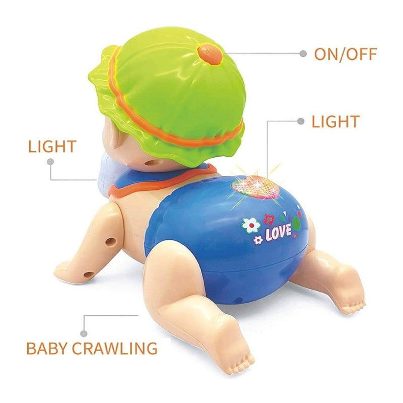 Crawling Baby Toy with Light & Music (6 Months-2 Years)