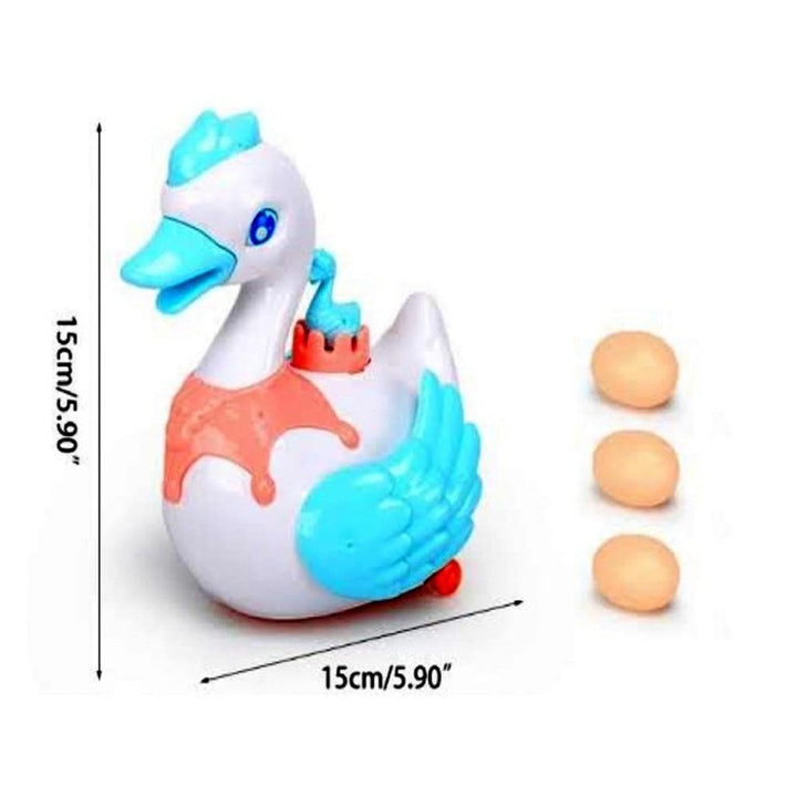 Musical Egg Laying Toy with Lights - 360 Degree Rotation (2-6 Years)