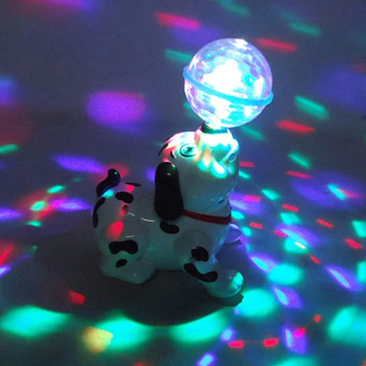 Battery Operated Dancing Dog with Vibrant Light & Music (6 Months-3 Years)