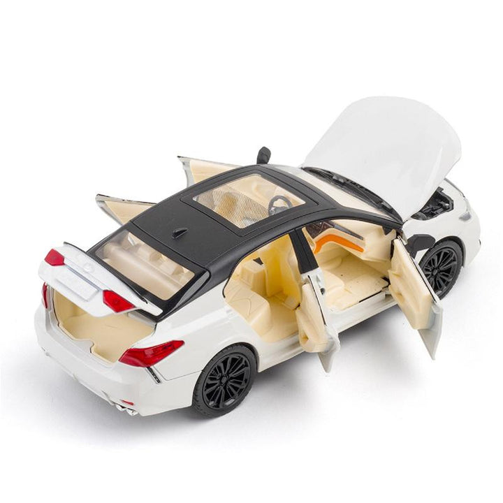 Resembling TYT CMRY Diecast Car - Pull Back, Openable Doors,  Sound & Light | 1:24 Scale (3 Years till Grown Ups)